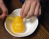 アボカドサーモン 梅わさびマヨソースがけ作り方1写真