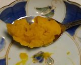 離乳食 初期~ パンのカボチャミルクがゆ作り方4写真