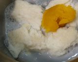 離乳食 初期~ パンのカボチャミルクがゆ作り方5写真