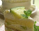 夏のメロンケーキ♪作り方1写真