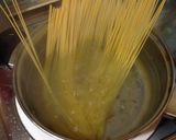 菜の花のペペロンチーノ 温玉のせ作り方1写真