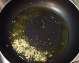 菜の花のペペロンチーノ 温玉のせ作り方4写真