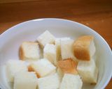 簡単リメイク☆焼きカレーパングラタン♪作り方2写真