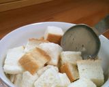 簡単リメイク☆焼きカレーパングラタン♪作り方3写真