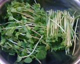 豆苗と魚ニソ＊オイレモ炒め作り方1写真