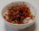 簡単！ひき肉みそジャガ丼☆ﾗﾝﾁ•子供作り方4写真