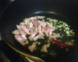 菜の花とシラスとベーコンのパスタ作り方4写真