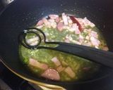 菜の花とシラスとベーコンのパスタ作り方5写真