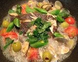 子持ちカレイでも❗️アクアパッツア作り方7写真