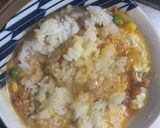 全てレンジ洋風味噌デミ味炒飯弁当作り方8写真