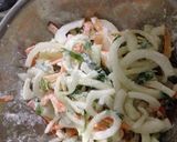 簡単カリッかき揚げ☆材料4つ!3ステップ作り方2写真