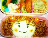 忙しい朝にも簡単 キャラ弁 女の子♪作り方5写真