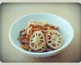 大好きおかず＊きんぴら蓮根作り方5写真