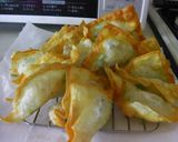 海老と枝豆とヨーグルト＊ワンタン揚げ＊作り方3写真