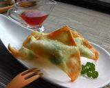 海老と枝豆とヨーグルト＊ワンタン揚げ＊作り方4写真
