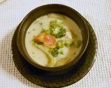 たっぷり野菜ときのこの豆乳スープ作り方4写真