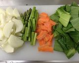 厚揚げとチンゲン菜のピリ辛炒め作り方1写真