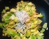 春キャベツとしらすのバター醤油パスタ☆作り方4写真