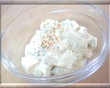 簡単♡美味しい♡豆腐の梅マヨ和え♡♡作り方4写真
