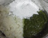 葉物野菜でグリーンポテトニョッキ作り方3写真