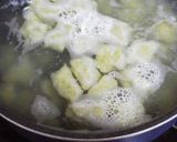 葉物野菜でグリーンポテトニョッキ作り方6写真