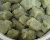 葉物野菜でグリーンポテトニョッキ作り方8写真