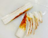 紅&緑オクラ☆生で白だし和え作り方3写真