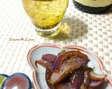 簡単おつまみ☆醤油で仕上げる玉葱のソテー作り方4写真