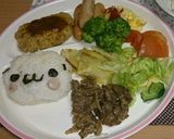 可愛すぎる~( ~´･ω･`)~おにぎり作り方4写真