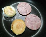 ソーセージのイングリッシュマフィン作り方3写真