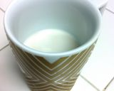 アーモンドミルクラテ作り方1写真