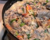 調理10分！豚肉と白ネギの塩麹ミルク煮作り方5写真