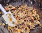 マクロビ 野菜とフルーツの蒸しケーキ作り方3写真