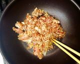 豚ときのこのバターポン酢炒め作り方3写真