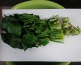 [葉酸＋Ca]ほうれん草のジャコごま和え作り方1写真