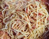 イタトマ風のトマトチーズクリームパスタ作り方3写真