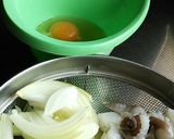 イカとニラのふわふわ卵炒め☆中華作り方1写真