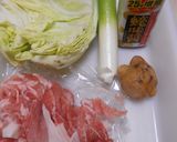 春キャベツと豚小間肉炒め、のせご飯作り方1写真
