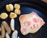 お絵かき♡ ホットケーキ♡作り方8写真