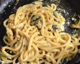 冷凍うどんで簡単カルボナーラ作り方7写真