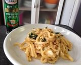 冷凍うどんで簡単カルボナーラ作り方8写真