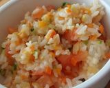 簡単！朝食ランチに♡トマトチーズリゾット作り方10写真