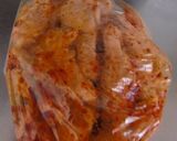 食べるラー油で下味、手羽元オーブン焼き♪作り方2写真