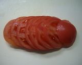 ホットトマトの粉チーズがけ作り方1写真