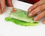 レタスの生春巻き作り方4写真