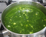 ほうれん草とひき肉の中華風スープ作り方7写真
