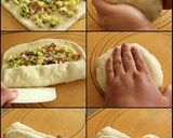 ローズマリーとポテトのスティックパン作り方3写真