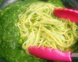 ほうれん草の春パスタ作り方4写真