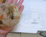 くまもんキャラ弁★作り方2写真