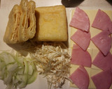 お手軽おつまみ♪油揚げでピザ巾着♪作り方1写真